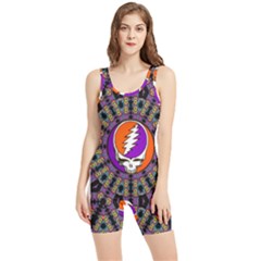 Gratefuldead Grateful Dead Pattern Women s Wrestling Singlet by Cowasu