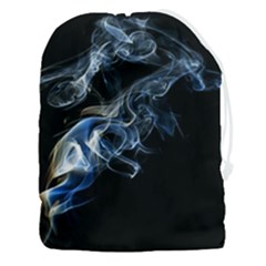 Smoke-flame-dynamic-wave-motion Drawstring Pouch (3xl) by Cowasu