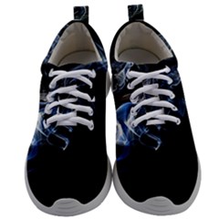 Smoke-flame-dynamic-wave-motion Mens Athletic Shoes by Cowasu