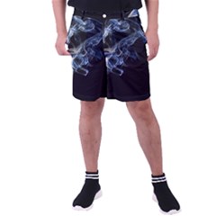 Smoke-flame-dynamic-wave-motion Men s Pocket Shorts by Cowasu