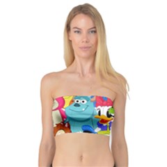 Illustration Cartoon Character Animal Cute Bandeau Top by Cowasu