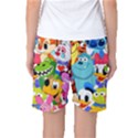 Illustration Cartoon Character Animal Cute Women s Basketball Shorts View2