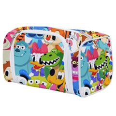 Illustration Cartoon Character Animal Cute Toiletries Pouch by Cowasu