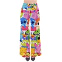 Illustration Cartoon Character Animal Cute So Vintage Palazzo Pants View1