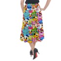 Illustration Cartoon Character Animal Cute Midi Mermaid Skirt View2