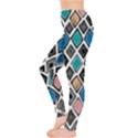 Diamond Shapes Pattern Everyday Leggings  View3