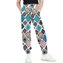 Diamond Shapes Pattern Kids  Joggers View1