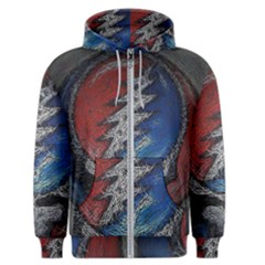 Grateful Dead Logo Men s Zipper Hoodie by Cowasu