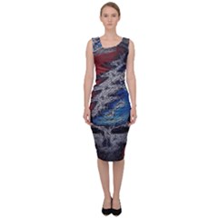 Grateful Dead Logo Sleeveless Pencil Dress by Cowasu