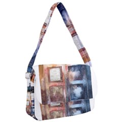 Tardis Doctor Who Transparent Courier Bag by Cowasu