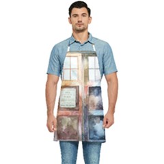 Tardis Doctor Who Transparent Kitchen Apron