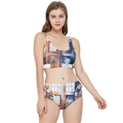 Tardis Doctor Who Transparent Frilly Bikini Set by Cowasu