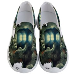 Time Machine Doctor Who Men s Lightweight Slip Ons by Cowasu