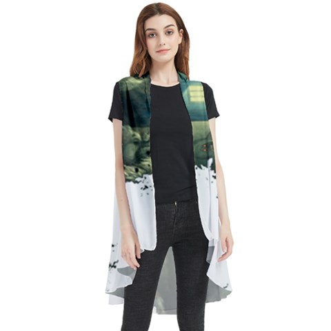 Time Machine Doctor Who Sleeveless Chiffon Waistcoat Shirt by Cowasu