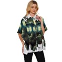 Time Machine Doctor Who Women s Batwing Button Up Shirt View3