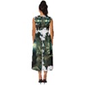 Time Machine Doctor Who Sleeveless Round Neck Midi Dress View4