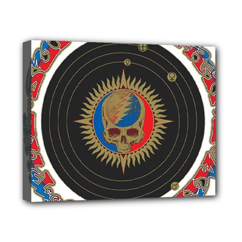 The Grateful Dead Canvas 10  X 8  (stretched) by Cowasu