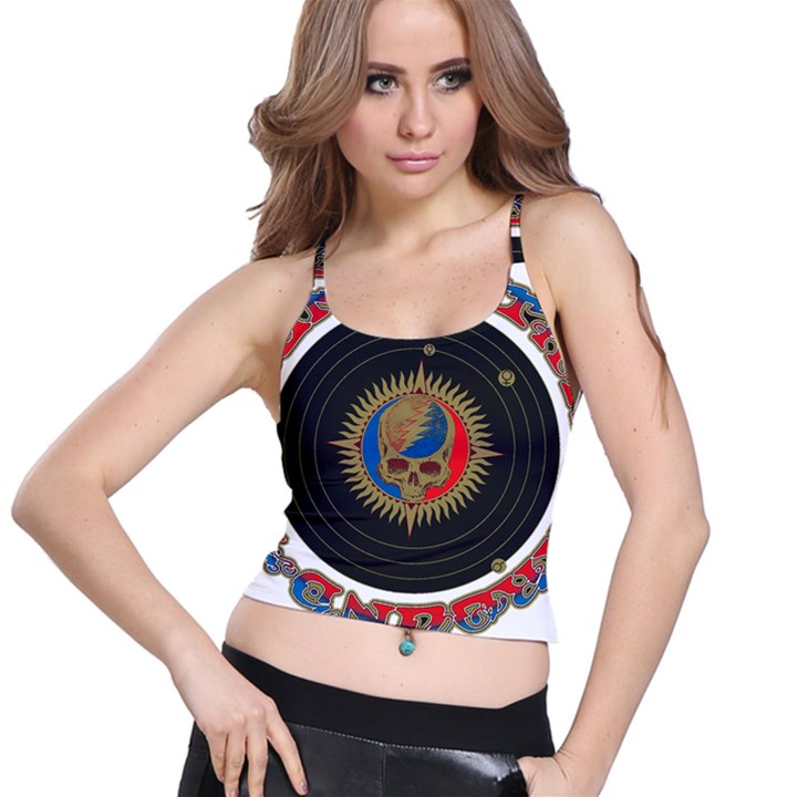 The Grateful Dead Spaghetti Strap Bra Top