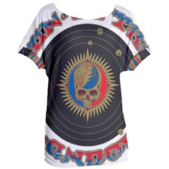 The Grateful Dead Women s Oversized T-shirt by Cowasu