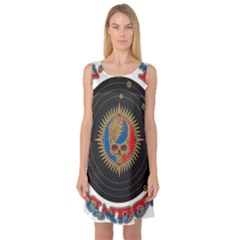 The Grateful Dead Sleeveless Satin Nightdress by Cowasu