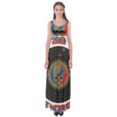 The Grateful Dead Empire Waist Maxi Dress by Cowasu