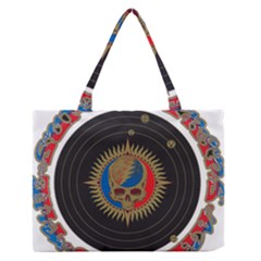 The Grateful Dead Zipper Medium Tote Bag by Cowasu