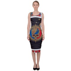 The Grateful Dead Sleeveless Pencil Dress by Cowasu