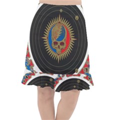 The Grateful Dead Fishtail Chiffon Skirt by Cowasu