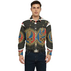 The Grateful Dead Men s Long Sleeve Pocket Shirt  by Cowasu