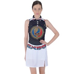 The Grateful Dead Women s Sleeveless Polo T-shirt by Cowasu