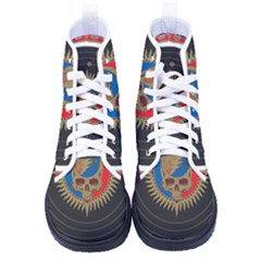 The Grateful Dead Kid s High-top Canvas Sneakers