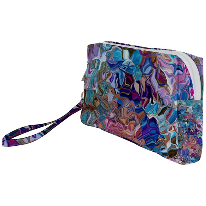 Smudged Wristlet Pouch Bag (Small)