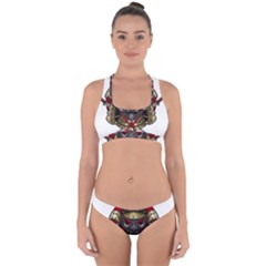 Samurai Katana Warrior Cross Back Hipster Bikini Set by Cowasu