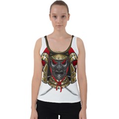 Samurai Katana Warrior Velvet Tank Top by Cowasu