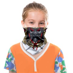 Samurai Katana Warrior Face Covering Bandana (kids) by Cowasu