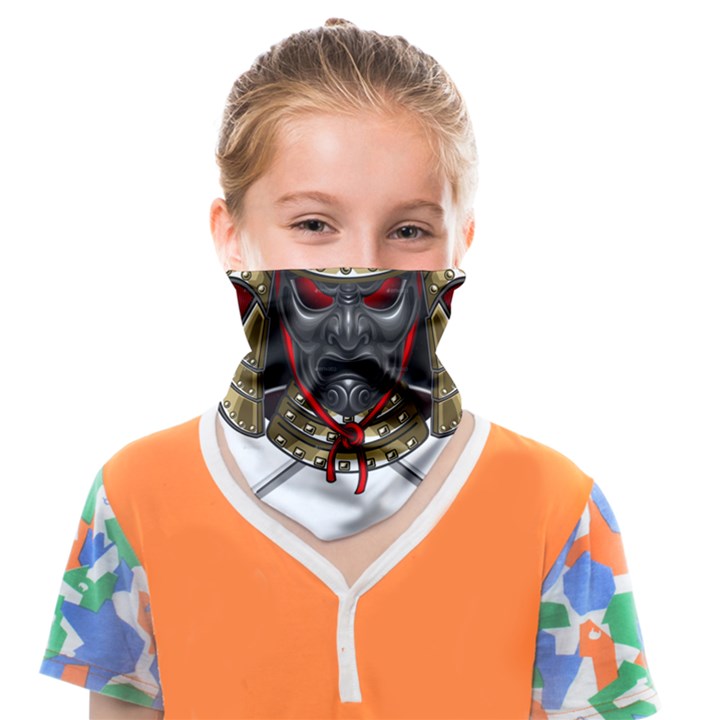 Samurai Katana Warrior Face Covering Bandana (Kids)