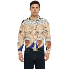 Albert Einstein Physicist Men s Long Sleeve  Shirt by Cowasu