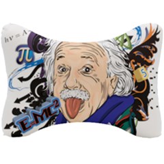 Albert Einstein Physicist Seat Head Rest Cushion by Cowasu