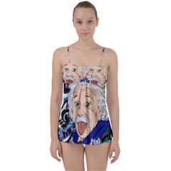 Albert Einstein Physicist Babydoll Tankini Set by Cowasu