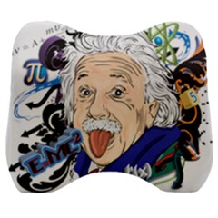 Albert Einstein Physicist Velour Head Support Cushion by Cowasu