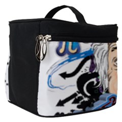 Albert Einstein Physicist Make Up Travel Bag (small) by Cowasu