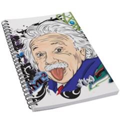 Albert Einstein Physicist 5 5  X 8 5  Notebook by Cowasu