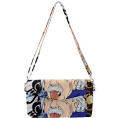 Albert Einstein Physicist Removable Strap Clutch Bag by Cowasu