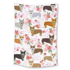 Corgis Corgi Pattern Large Tapestry