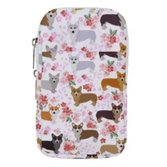 Corgis Corgi Pattern Waist Pouch (small) by Cowasu