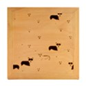 Corgis Corgi Pattern Wood Photo Frame Cube View2