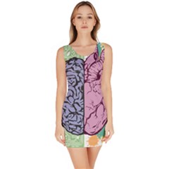 Brain-heart-balance-emotion Bodycon Dress by Cowasu