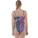 Brain-heart-balance-emotion Twist Front Tankini Set View2