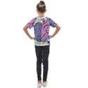 Brain-heart-balance-emotion Kids  Mesh Piece T-Shirt View2