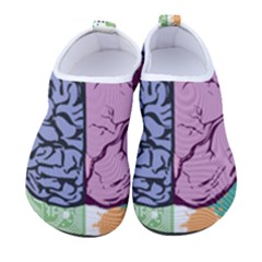 Brain-heart-balance-emotion Kids  Sock-style Water Shoes by Cowasu